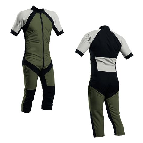 Skydiving Summer Suit Silver